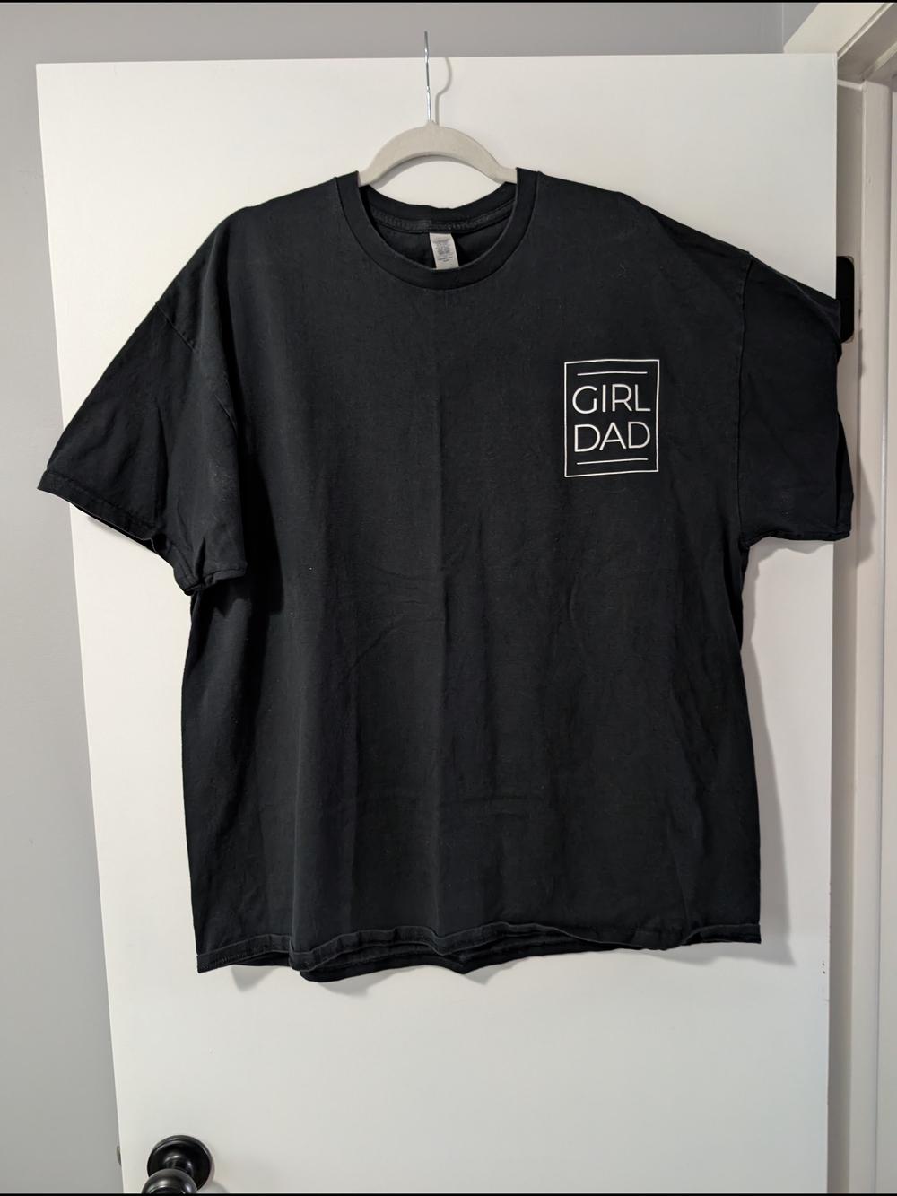 Girl Dad Black Graphic Tee - Unbranded